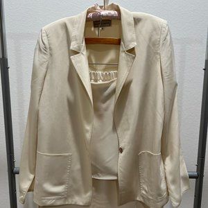 Backstreet 3 piece set:  Camisole, elastic waisted skirt with slit and jacket